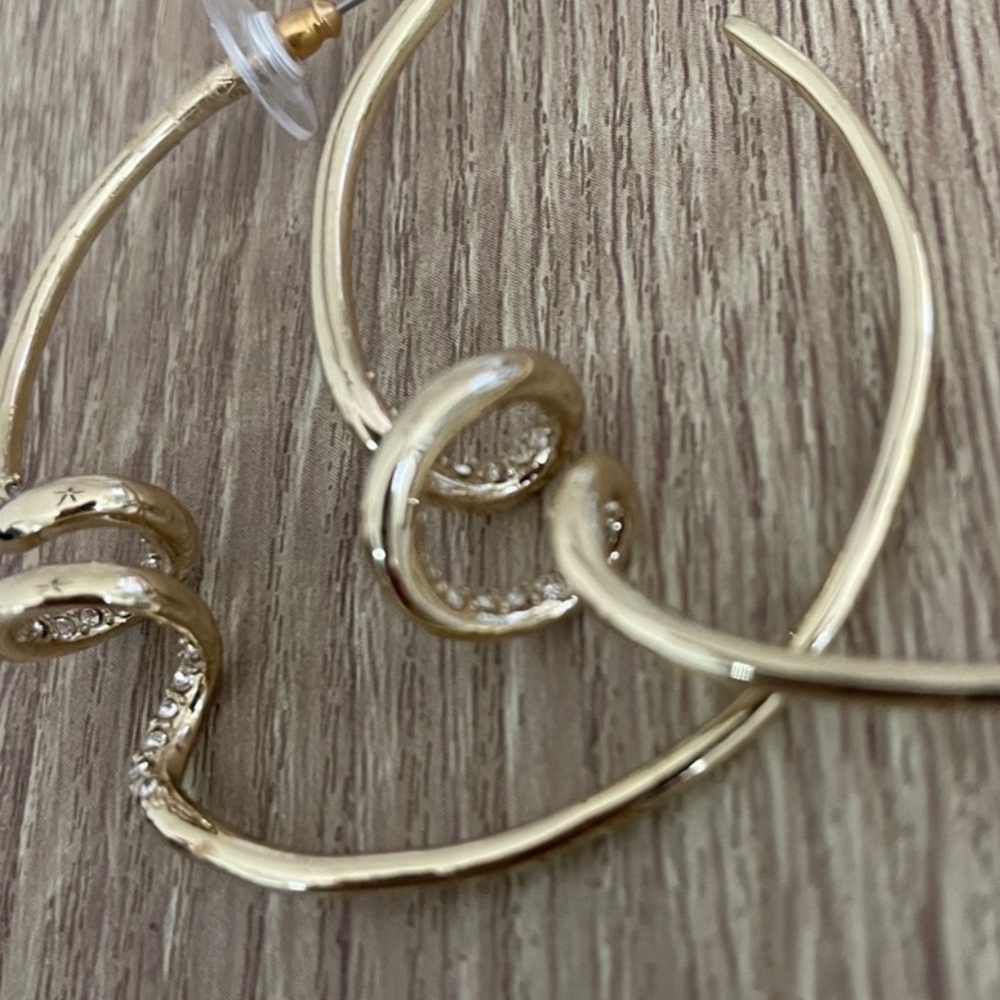 Alexis Bittar Encrusted Spiral Hoops - Picture 4 of 5